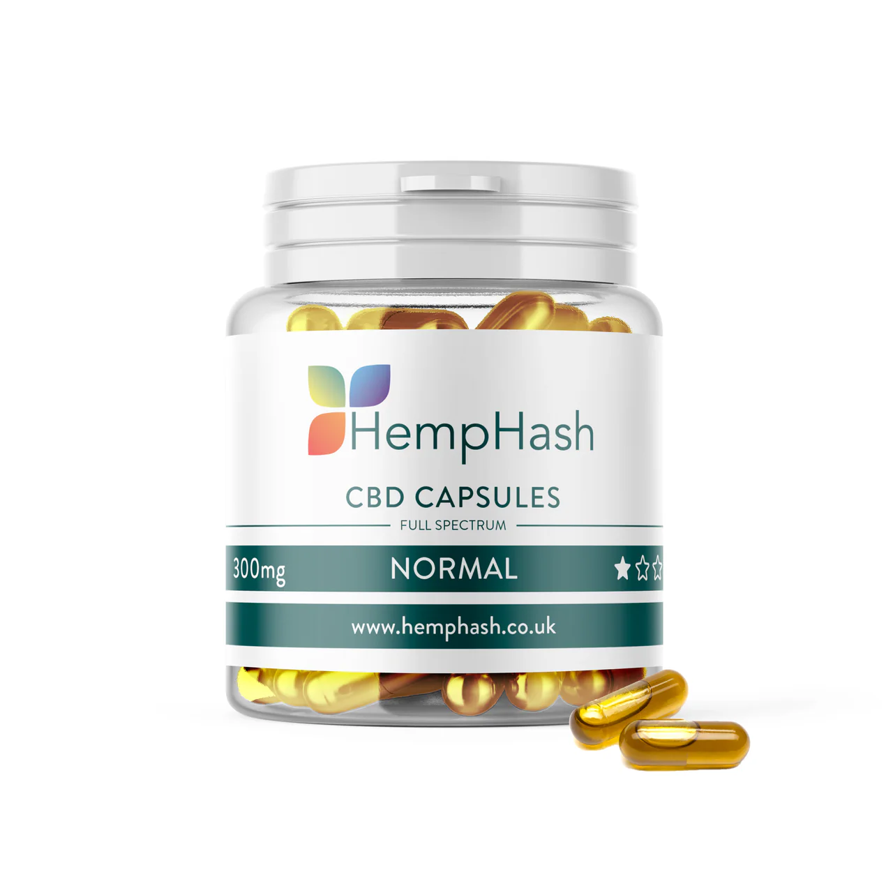 Buy 300mg HempHash CBD Capsules