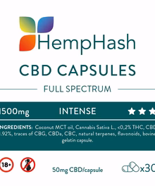 Buy Hemphash’s 1500mg CBD Capsules - Image 7